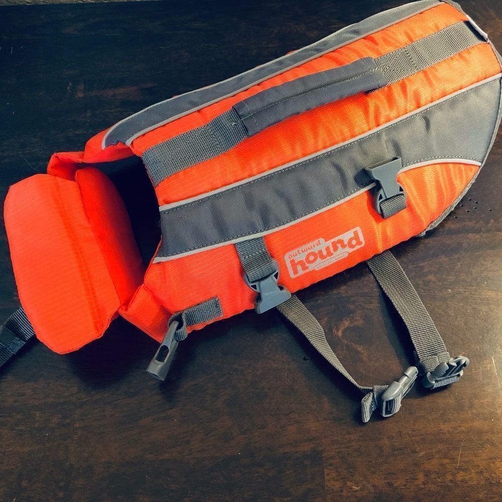 New Outward Hound Pet Dog Life Jacket Safety Life Vest S